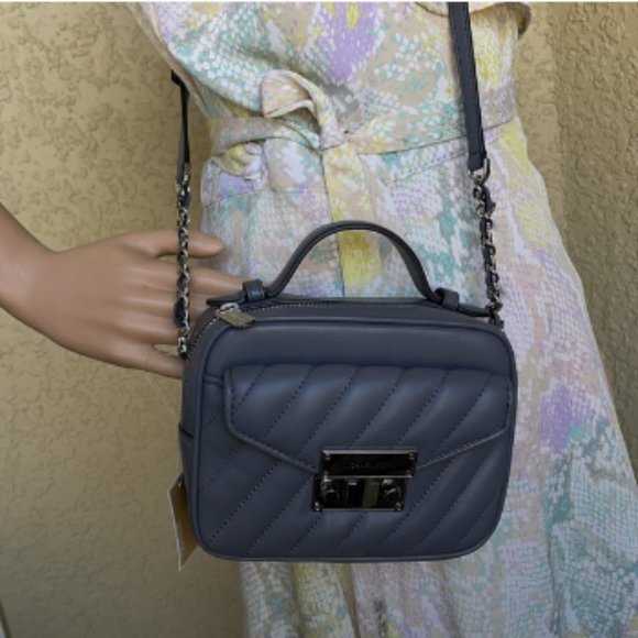 Michael Kors Small Rose Top Handle Leather Satchel - Picture 10 of 16